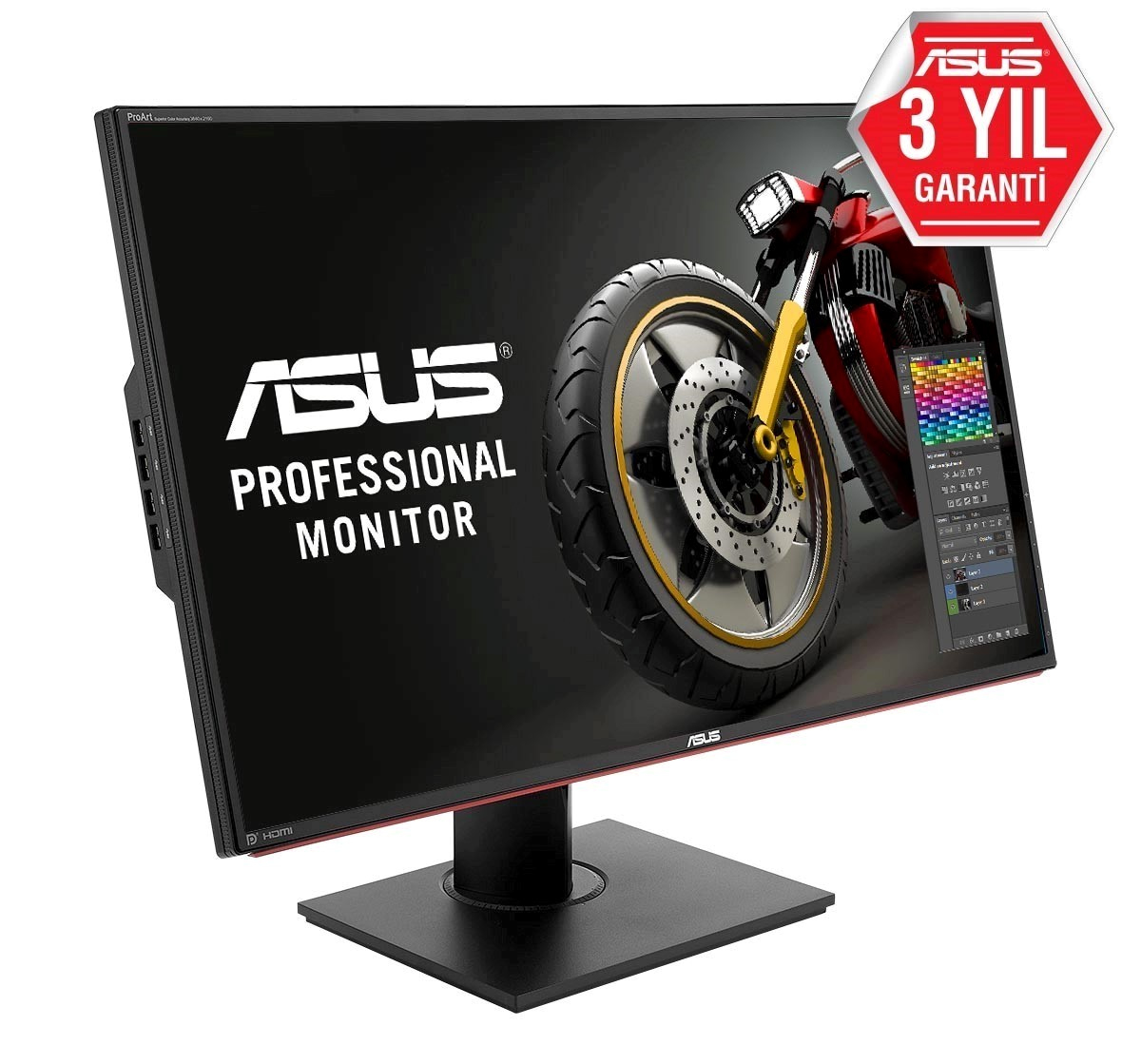 ASUS 32 inç PA328Q IPS 4K Ultra HD 3840X2160 6 Ms HDMI Monitör