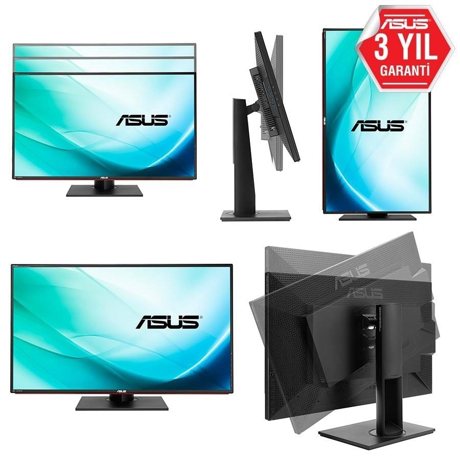 ASUS 32 inç PA328Q IPS 4K Ultra HD 3840X2160 6 Ms HDMI Monitör