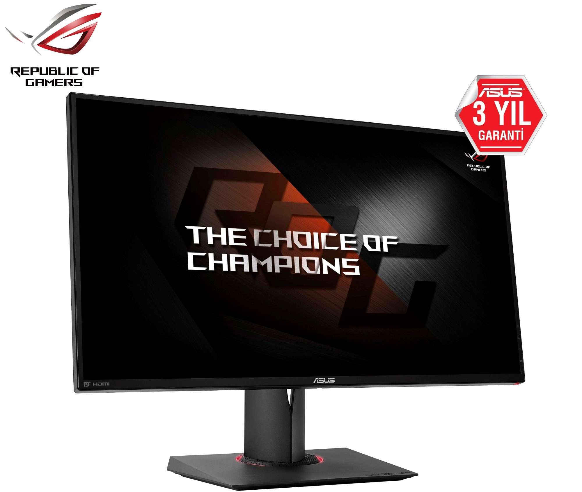 ASUS PG258Q-WLED/TN-27"-165Hz-1ms Flat Monitör