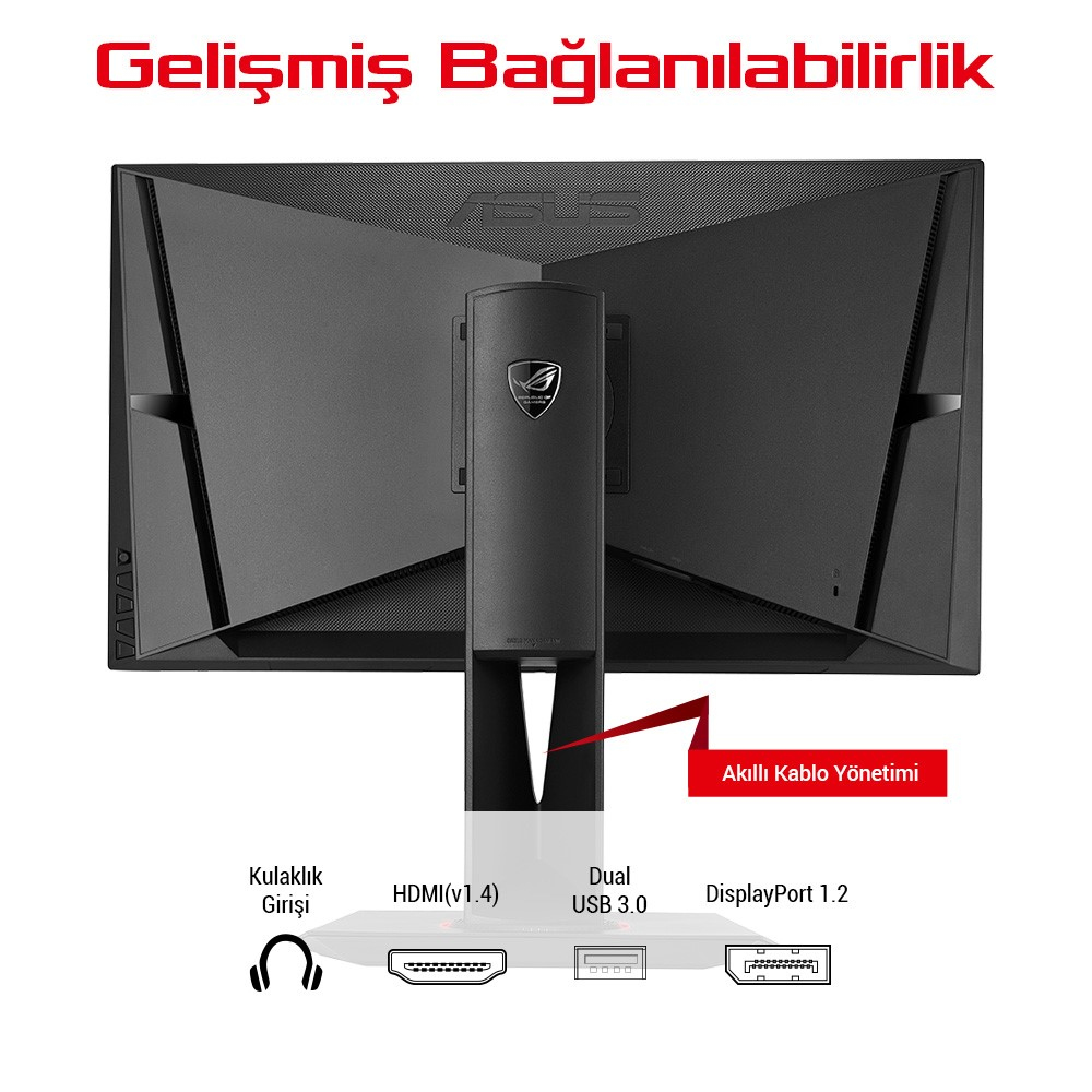 ASUS PG258Q-WLED/TN-27"-165Hz-1ms Flat Monitör