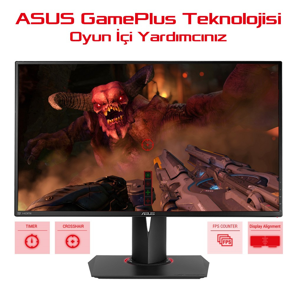 ASUS PG258Q-WLED/TN-27"-165Hz-1ms Flat Monitör