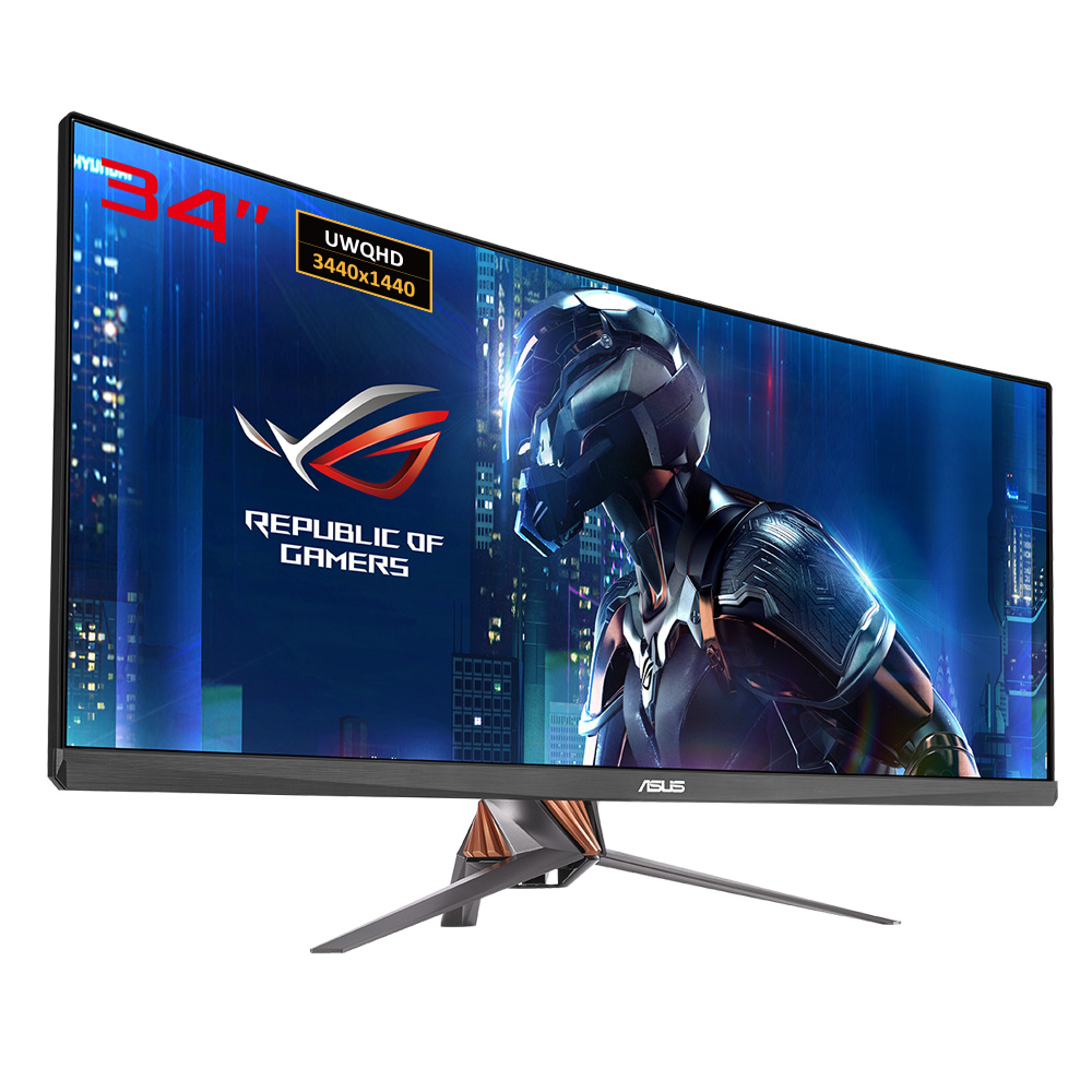 ASUS ROG Swift PG348Q 34 inç 1ms (HDMI+Display) G-Sync Ultra Wide QHD Curved Oyuncu Monitör