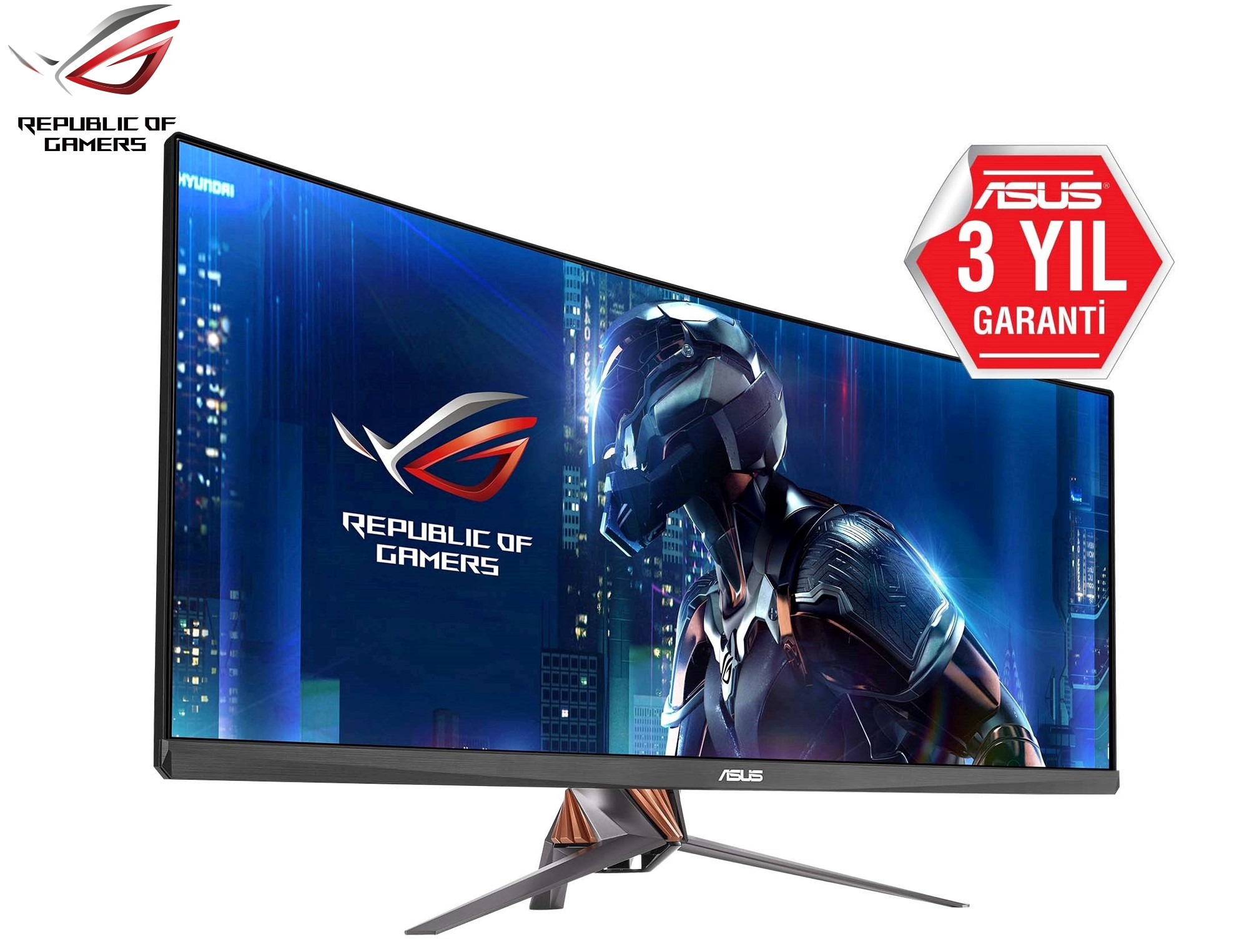 ASUS ROG Swift PG348Q 34 inç 1ms (HDMI+Display) G-Sync Ultra Wide QHD Curved Oyuncu Monitör