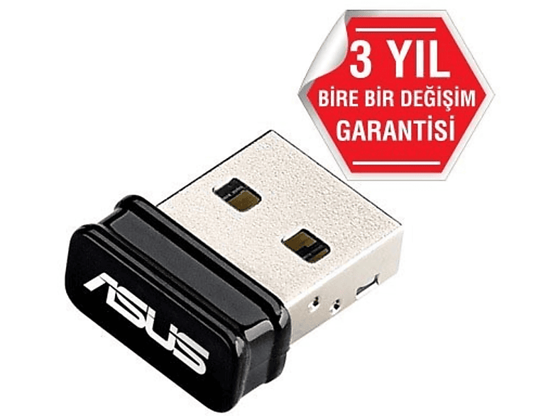 ASUS USB-N10 Nano 150 Mbps Kablosuz USB Adaptör_6