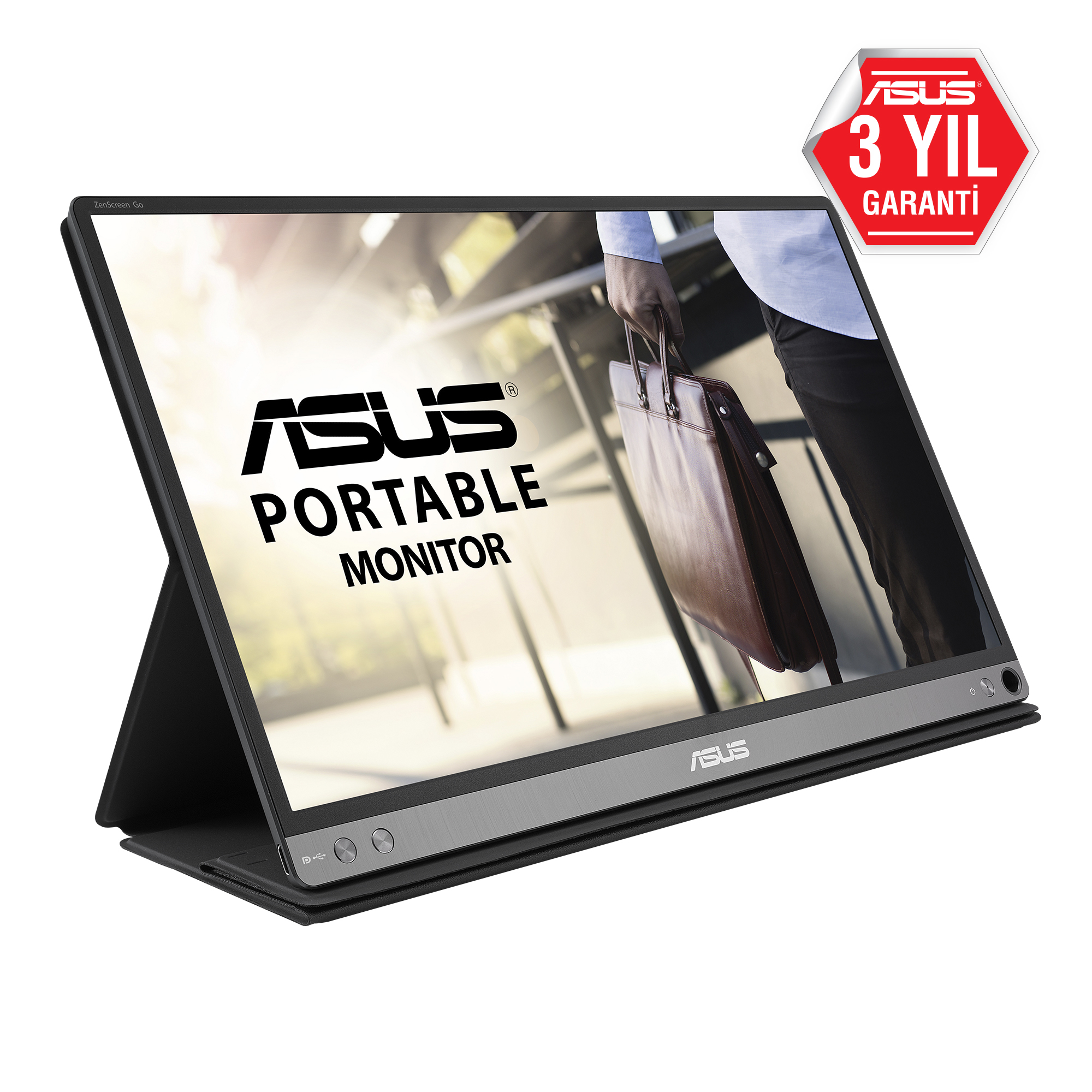 ASUS MB16AP 15.6" 5ms Monitör Gri