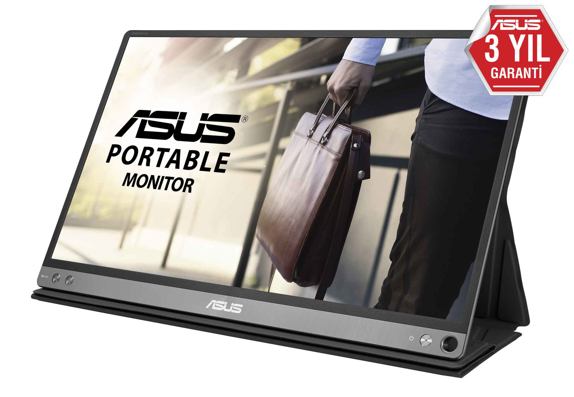 ASUS MB16AP 15.6" 5ms Monitör Gri