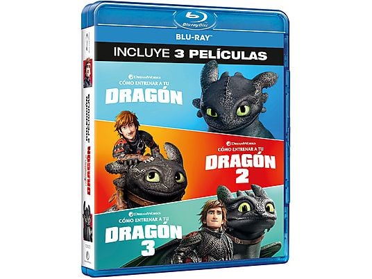 Pack Como Entrenar A Tu Dragon (1-3) - 3 Blu-ray