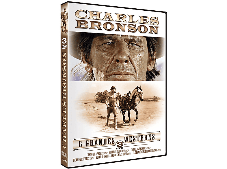 Pack Charles Bronson. 6 Grandes Western - DVD