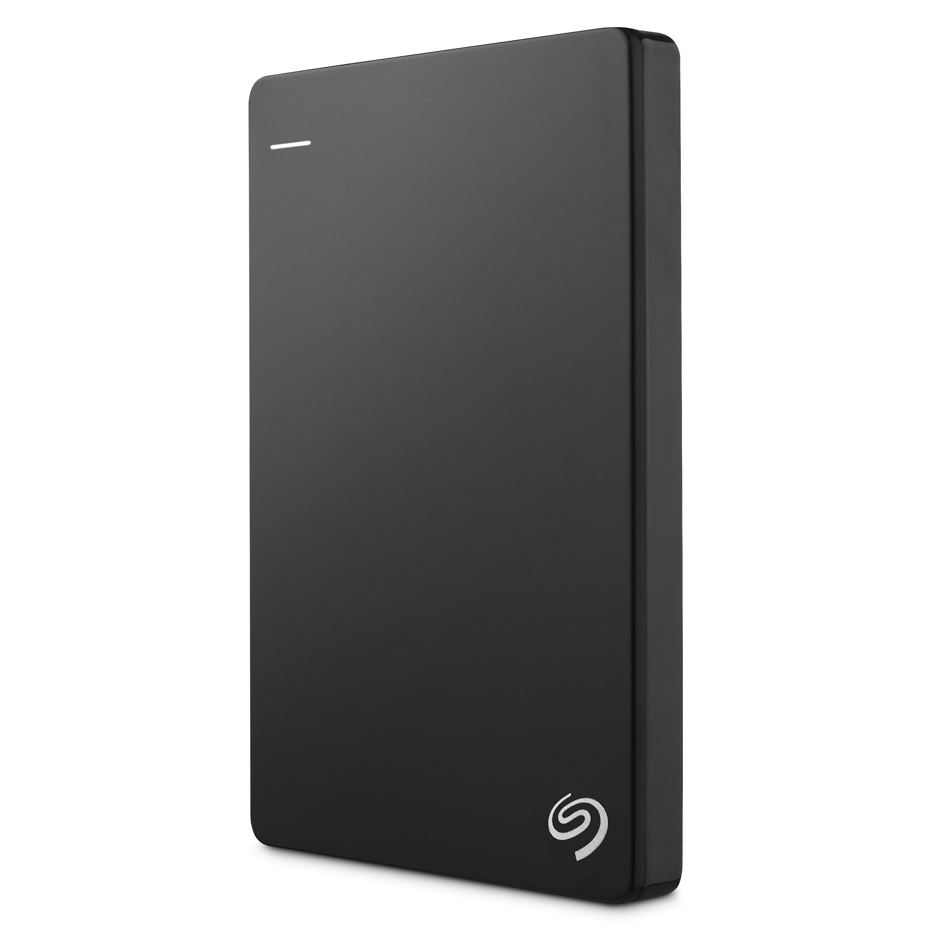 SEAGATE Backup Plus Slim +  Pouch Festplatte, 2 TB HDD, 2,5 Zoll, extern, Schwarz