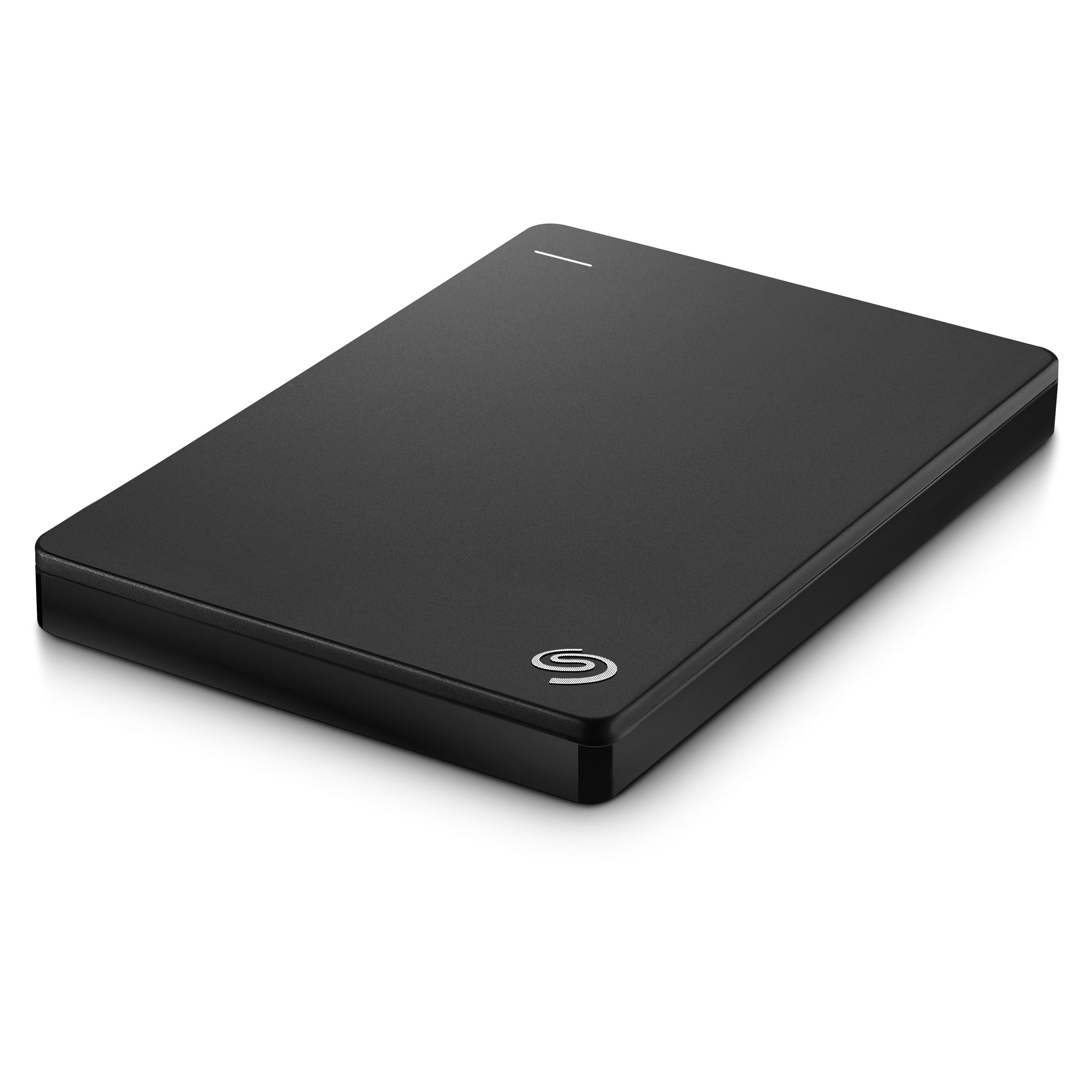 SEAGATE Backup Plus Slim +  Pouch Festplatte, 2 TB HDD, 2,5 Zoll, extern, Schwarz
