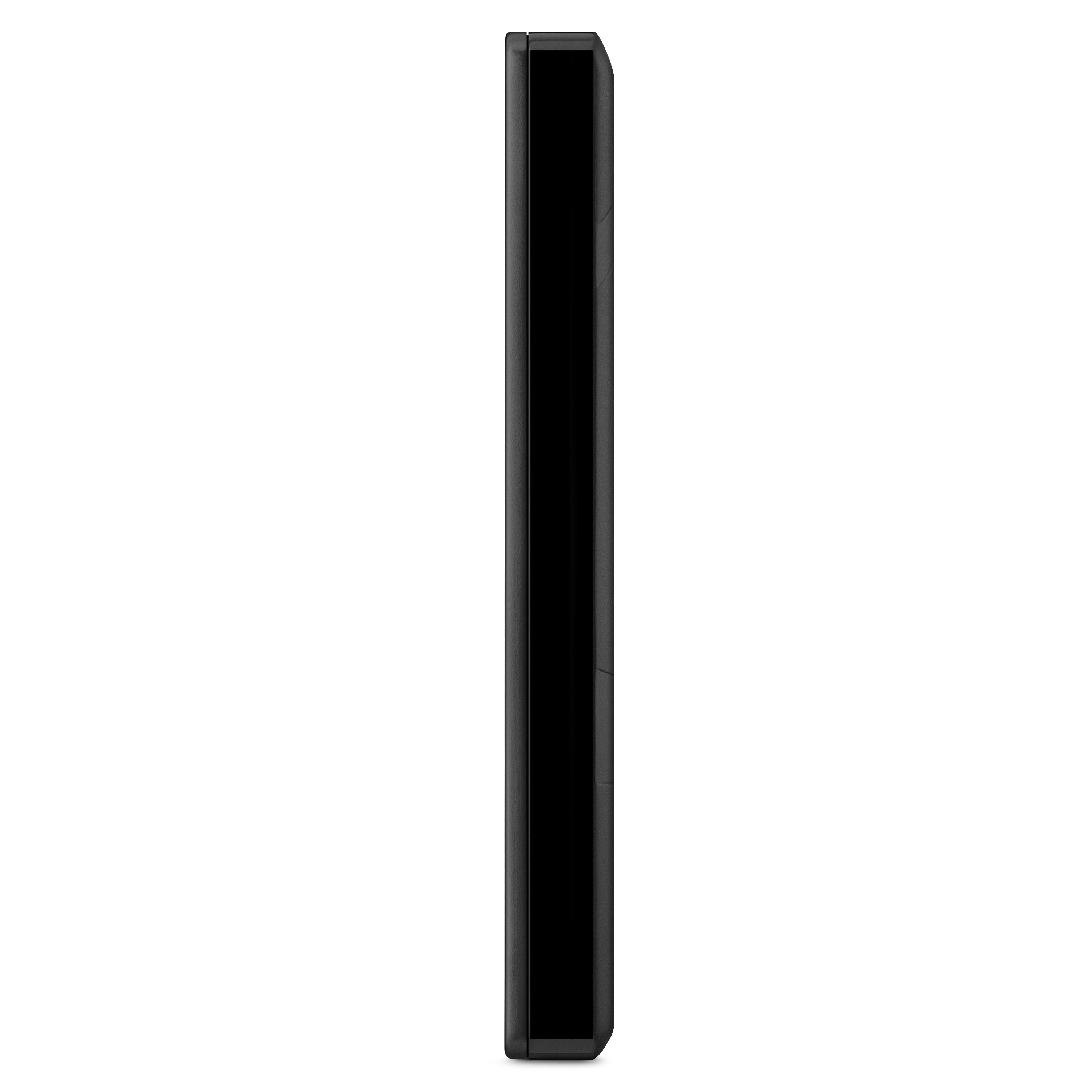 SEAGATE Backup Plus Slim +  Pouch Festplatte, 2 TB HDD, 2,5 Zoll, extern, Schwarz