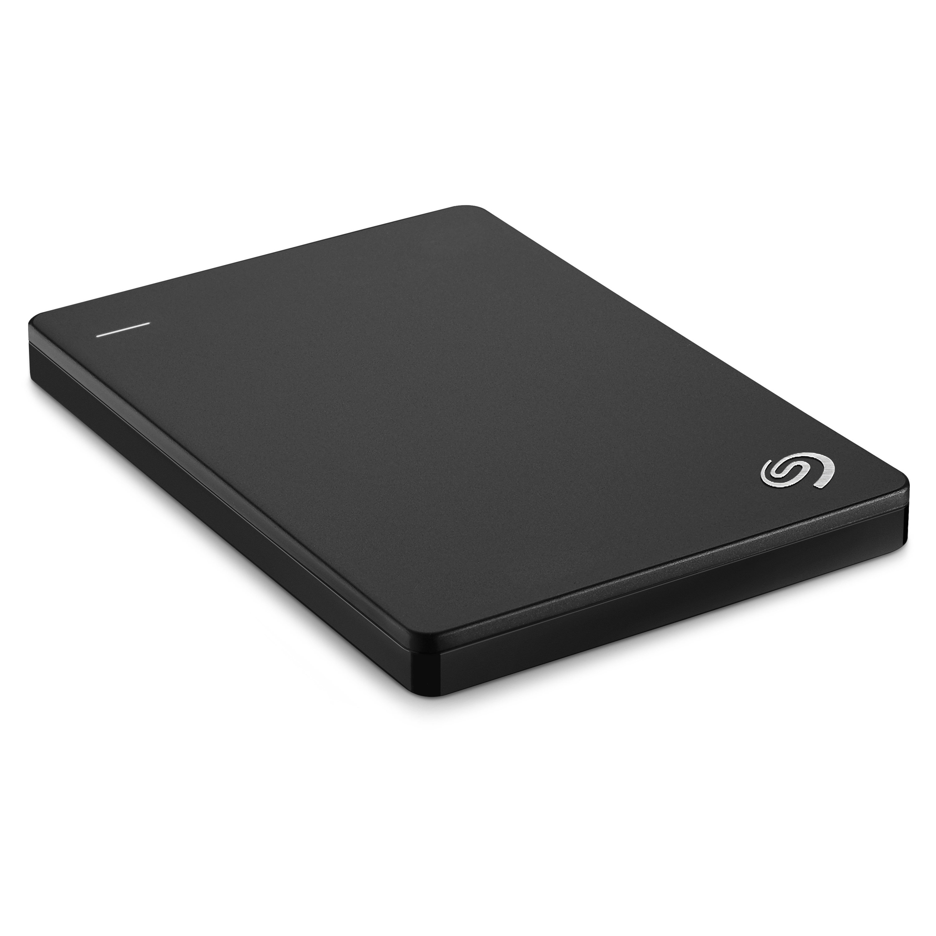 SEAGATE Backup Plus Slim +  Pouch Festplatte, 2 TB HDD, 2,5 Zoll, extern, Schwarz