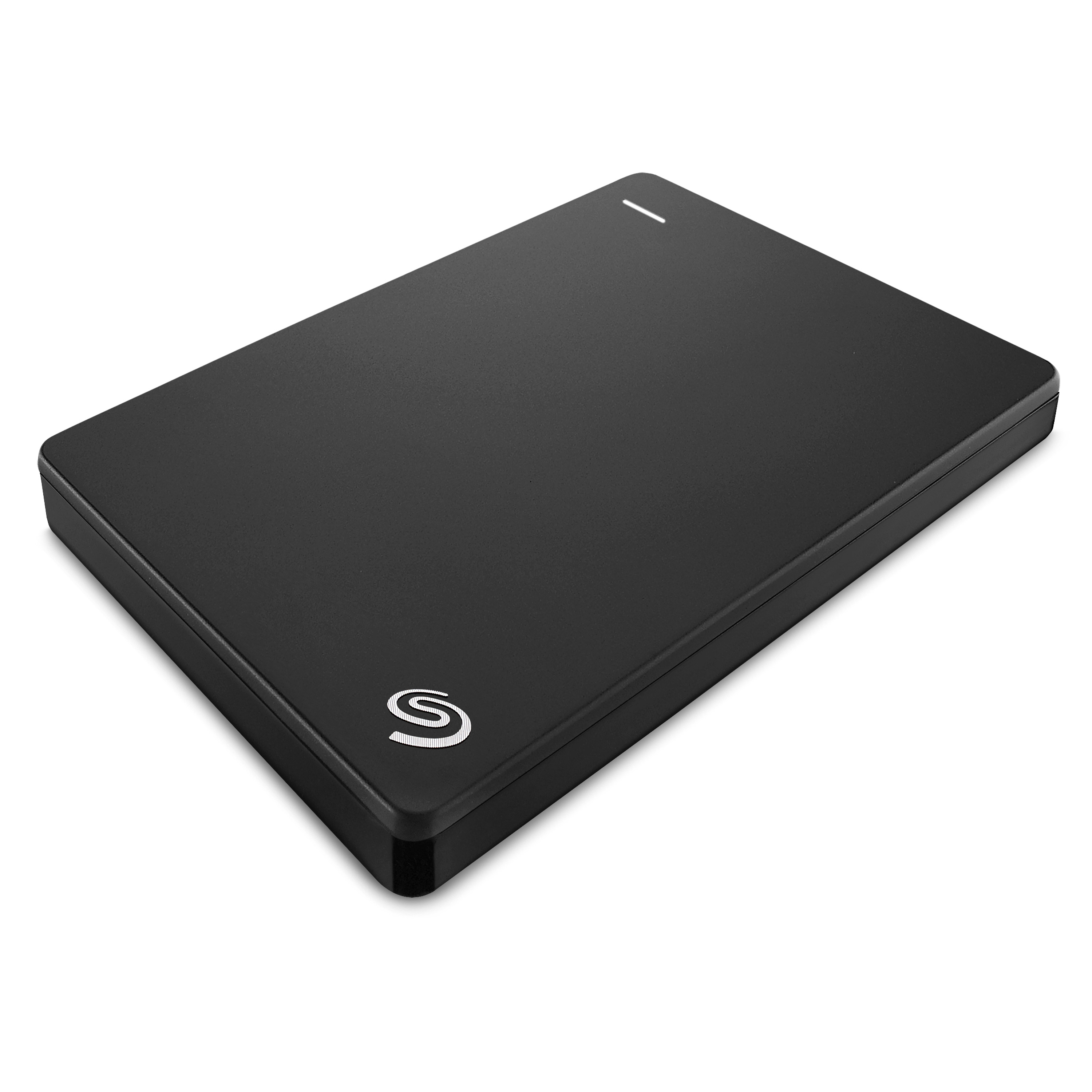 SEAGATE Backup Plus Slim +  Pouch Festplatte, 2 TB HDD, 2,5 Zoll, extern, Schwarz
