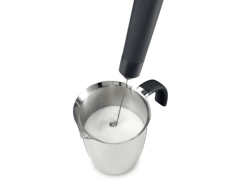 TCHIBO Batterie- Stabmilchaufschäumer Silber/Schwarz