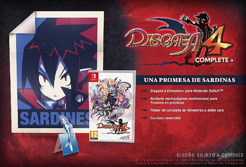 Nintendo Switch Disgaea 4 Complete+ - Una Promesa de Sardinas