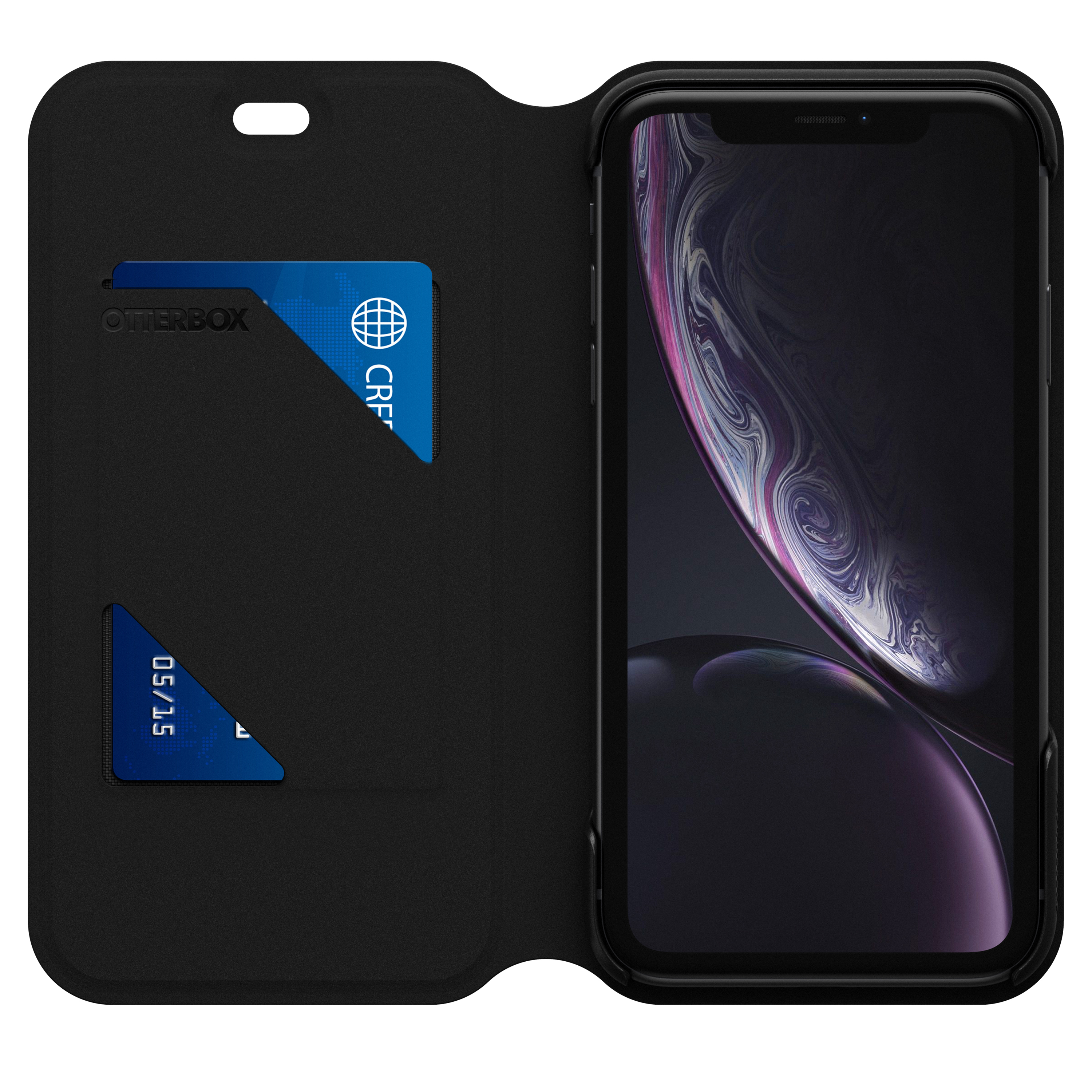 OTTERBOX 77-62736, Bookcover, Apple, iPhone XR, Schwarz