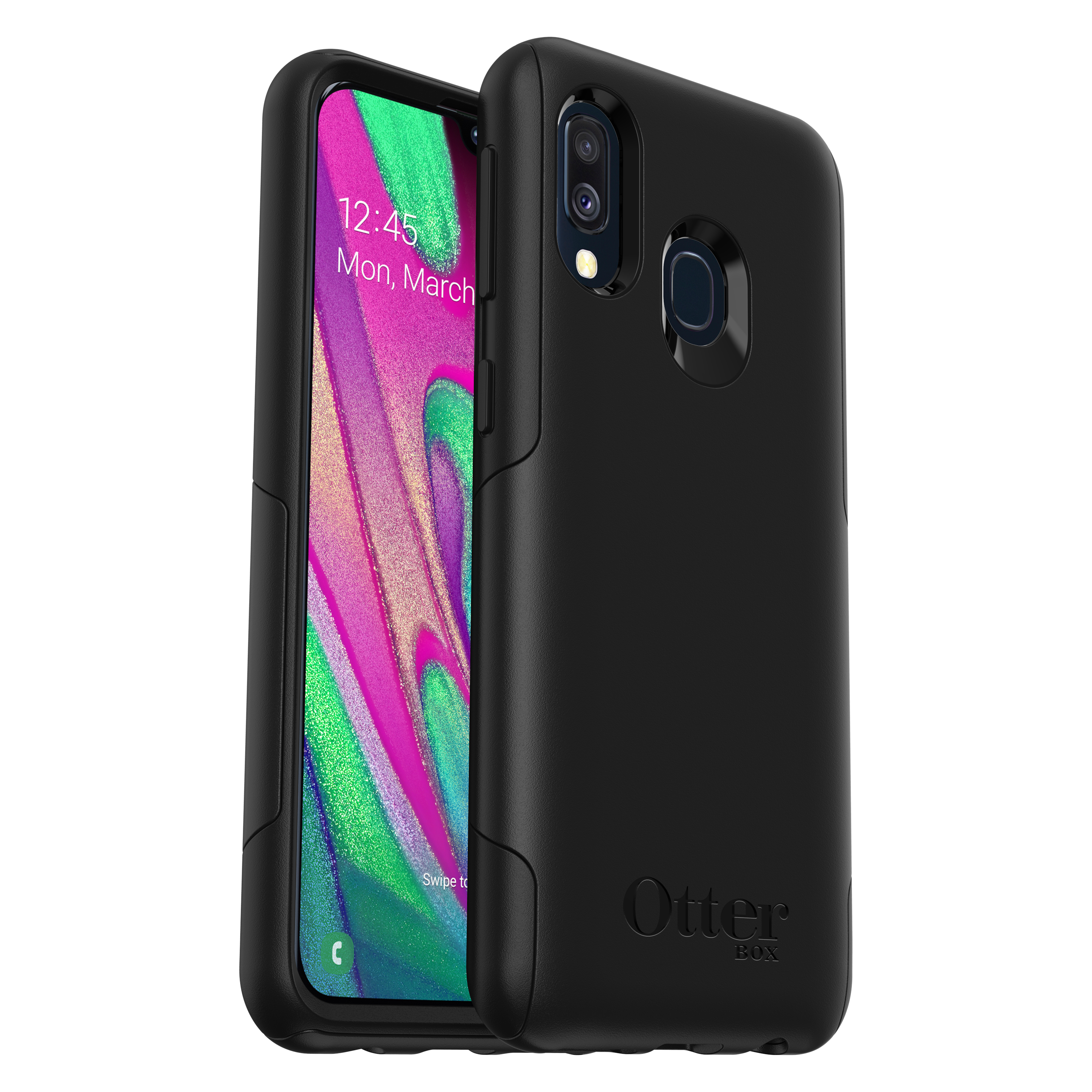 OTTERBOX 77-62437, Backcover, Samsung, Galaxy A40, Schwarz