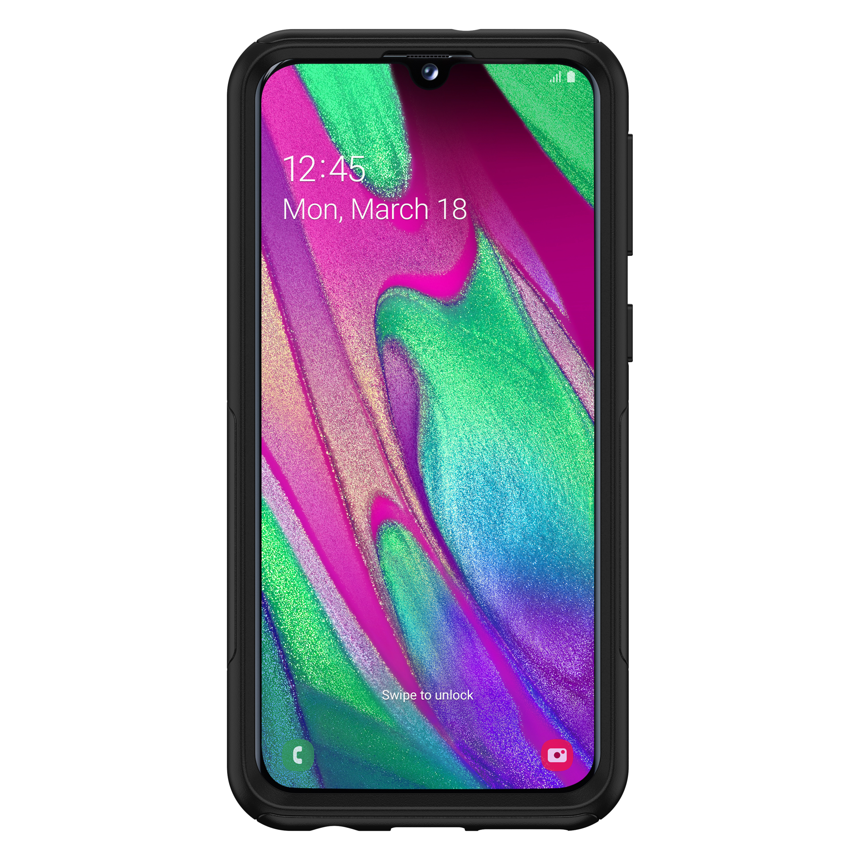 OTTERBOX 77-62437, Backcover, Samsung, Galaxy A40, Schwarz