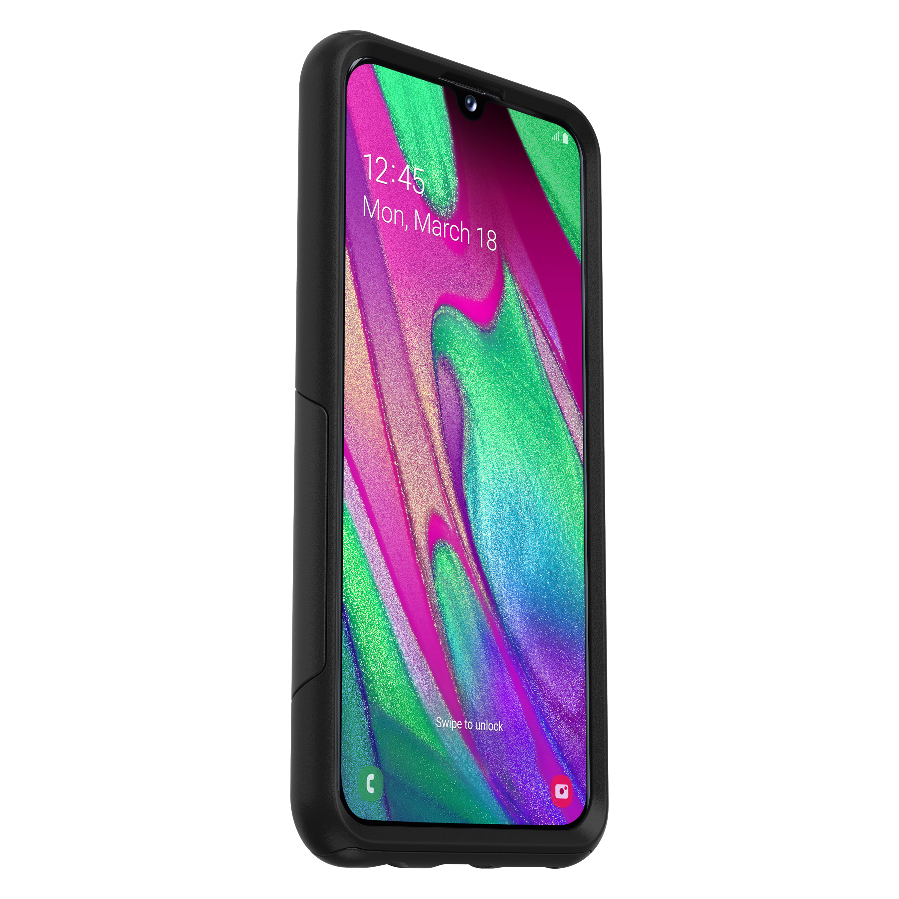 OTTERBOX 77-62437, Backcover, Samsung, Galaxy A40, Schwarz