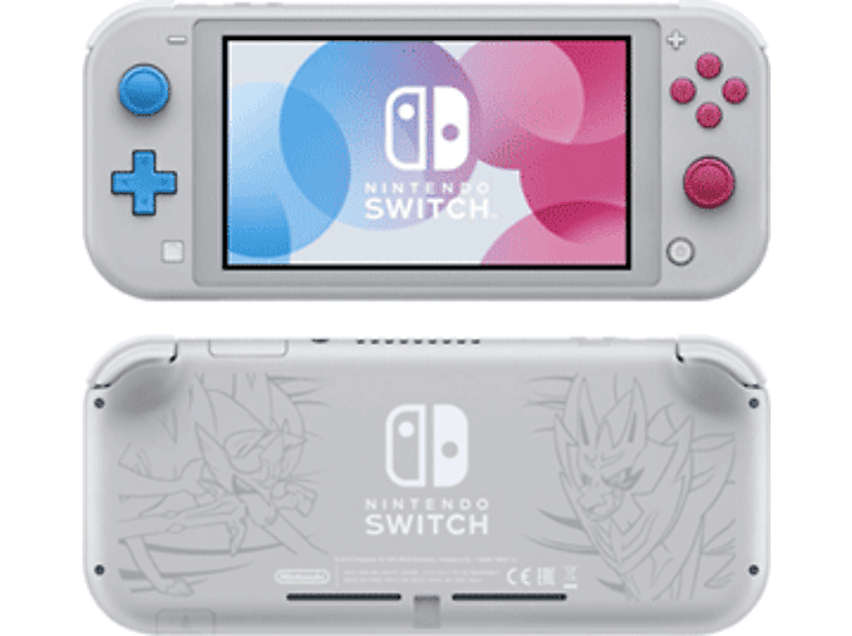 Consola - Nintendo Switch Lite, Portátil, Controles integrados, Edición Pokémon Zacian & Zamazenta