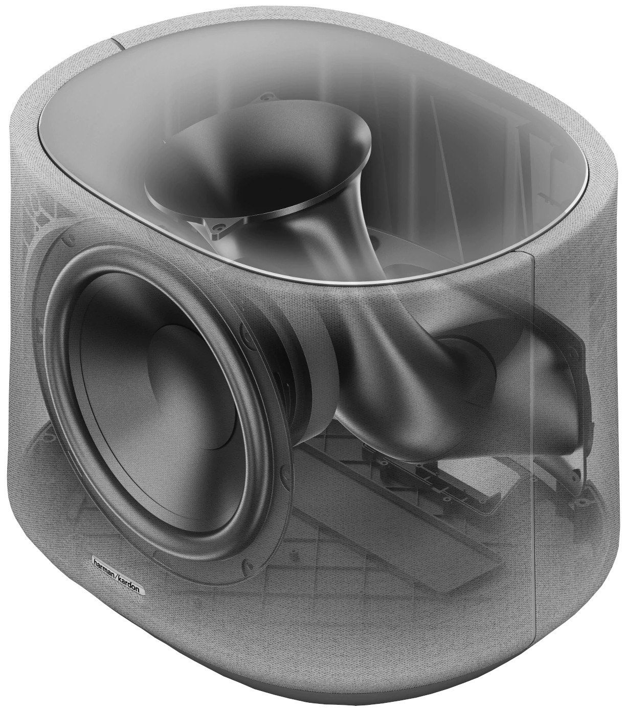 HARMAN KARDON Subwoofer sans fil Citation Sub Gris (HKCITATIONSUBGRYEU)
