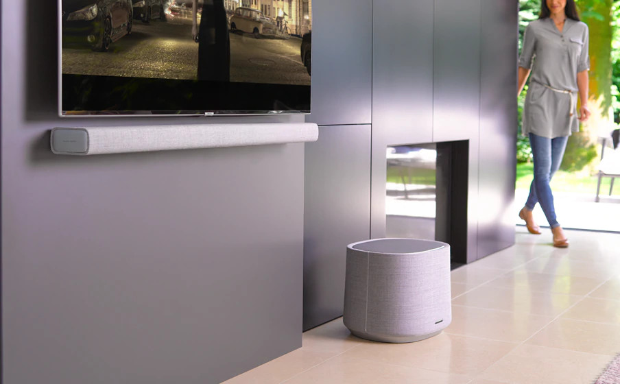 HARMAN KARDON Subwoofer sans fil Citation Sub Gris (HKCITATIONSUBGRYEU)