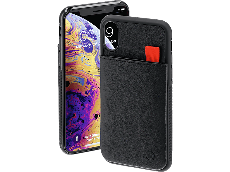 HAMA Cover Apple iPhone X / Xs Zwart (186154)