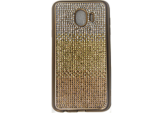 NATEK Full Taşlı Silikon Telefon Kılıfı Gold