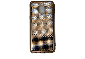 NATEK Full Taşlı Silikon Telefon Kılıfı Gold