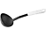 FACKELMANN Arcadalina Beyaz Naylon Kulplu Siyah Uçlu Kepçe 31cm