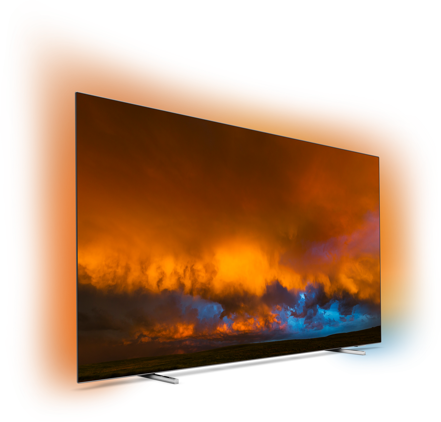 PHILIPS 65OLED804/12 65 Zoll UHD 4K Android OLED TV mit 3-seitigem Ambilight