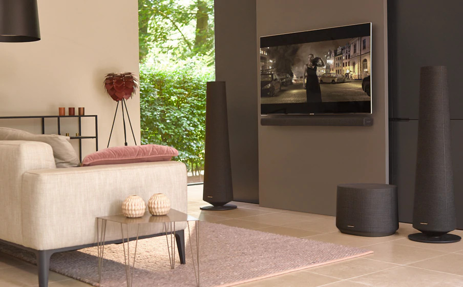 HARMAN KARDON Subwoofer sans fil Citation Sub Noir (HKCITATIONSUBBLKEU)