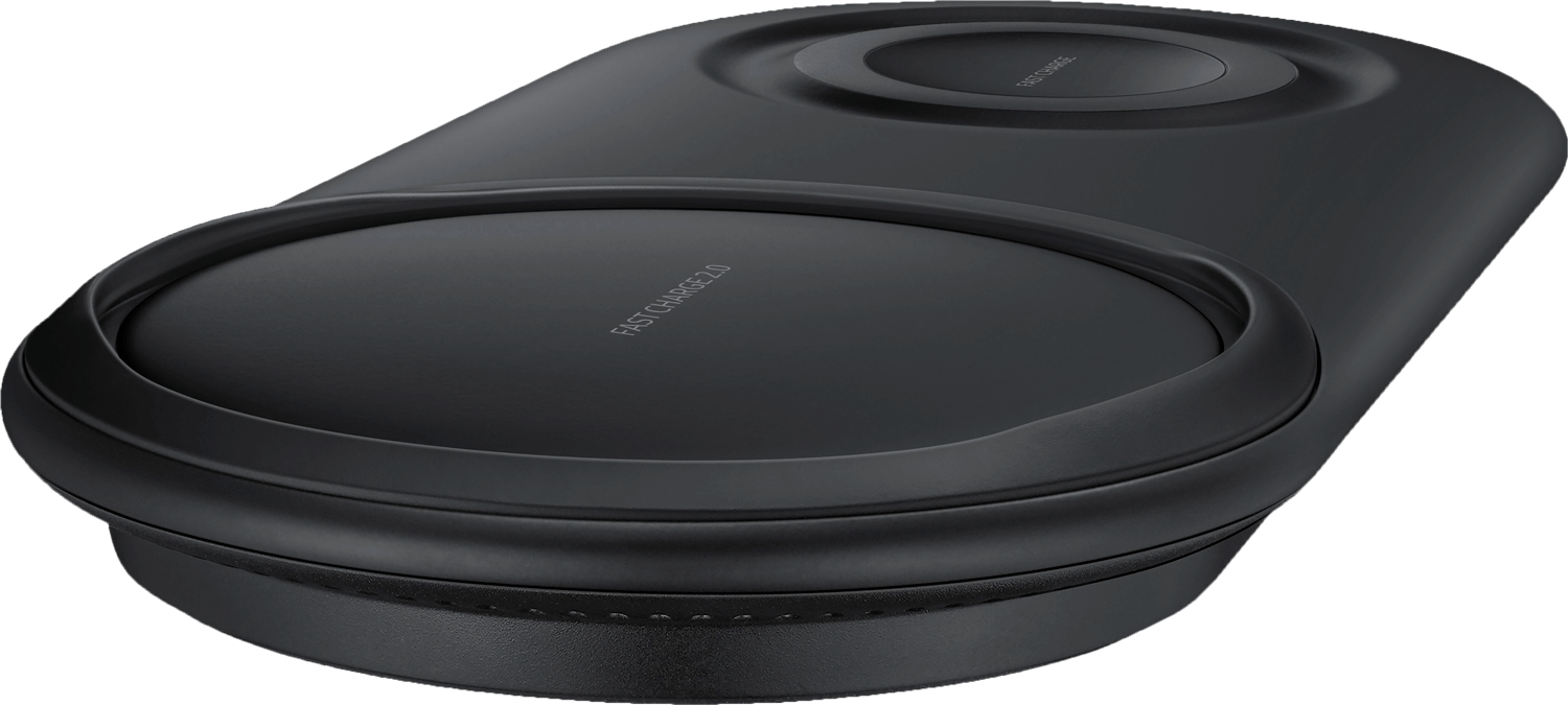 SAMSUNG Wireless Charger Duo Pad EP-P5200, schwarz (EP-P5200TBEGWW) 