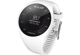 POLAR POLAR M200 - Running watch con GPS - Frequenza cardiaca dal polso - Bianco - Running watch con GPS (White)