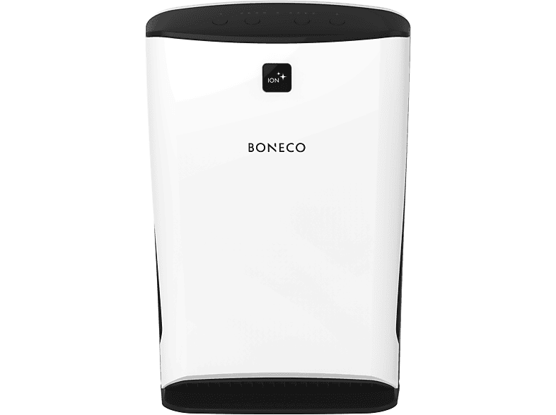 BONECO P340 Luftreiniger Weiß/Schwarz (50 Watt, Raumgröße: 40 m², 2-in-1 Filterpacket: HEPA- und Aktivkohlefilter)