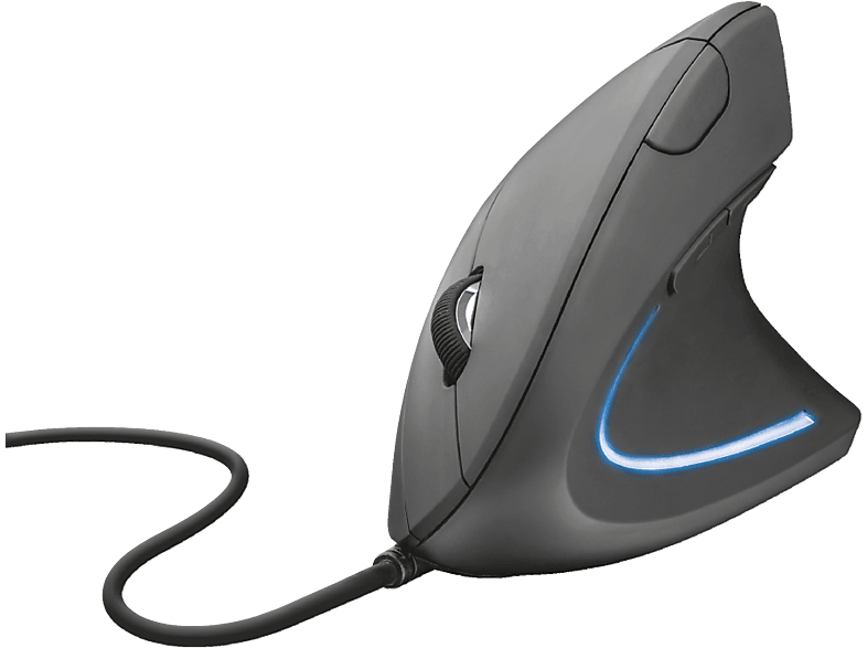 Trust Muis Verticale Ergonomische Verto Zwart (22885)