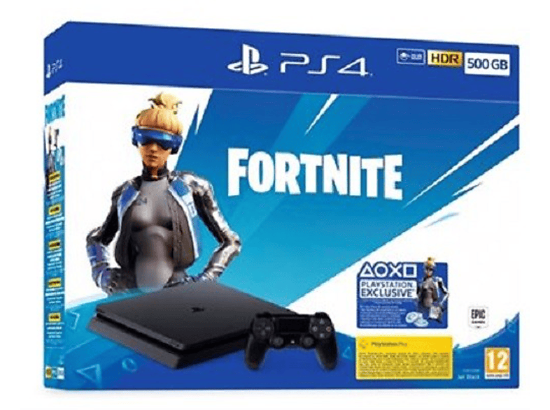 Consola Sony PS4 Slim de 500 GB Voucher Fortnite