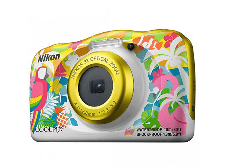 Camara Nikon Coolpix w150 resort+mochila compacta digital 2.7 ac 3x lcd fullhd diseño mochila