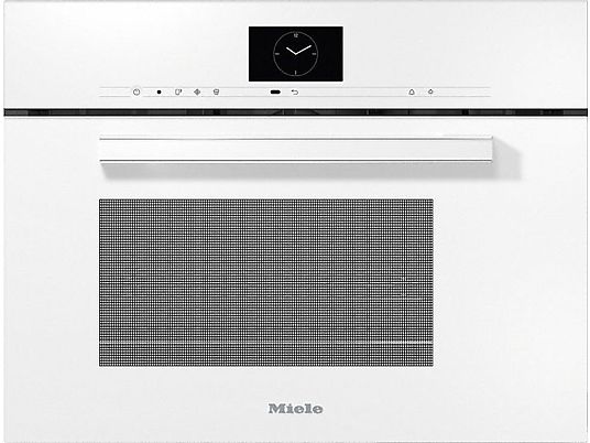 MIELE DGM7640 D BRWS 230/50 Dampfgarer mit Mikrowelle, 40 l, Weiß)