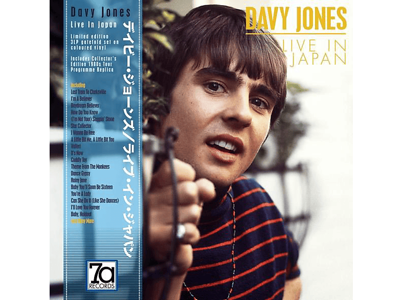 Davy Jones - Live In Japan  - (Vinyl)