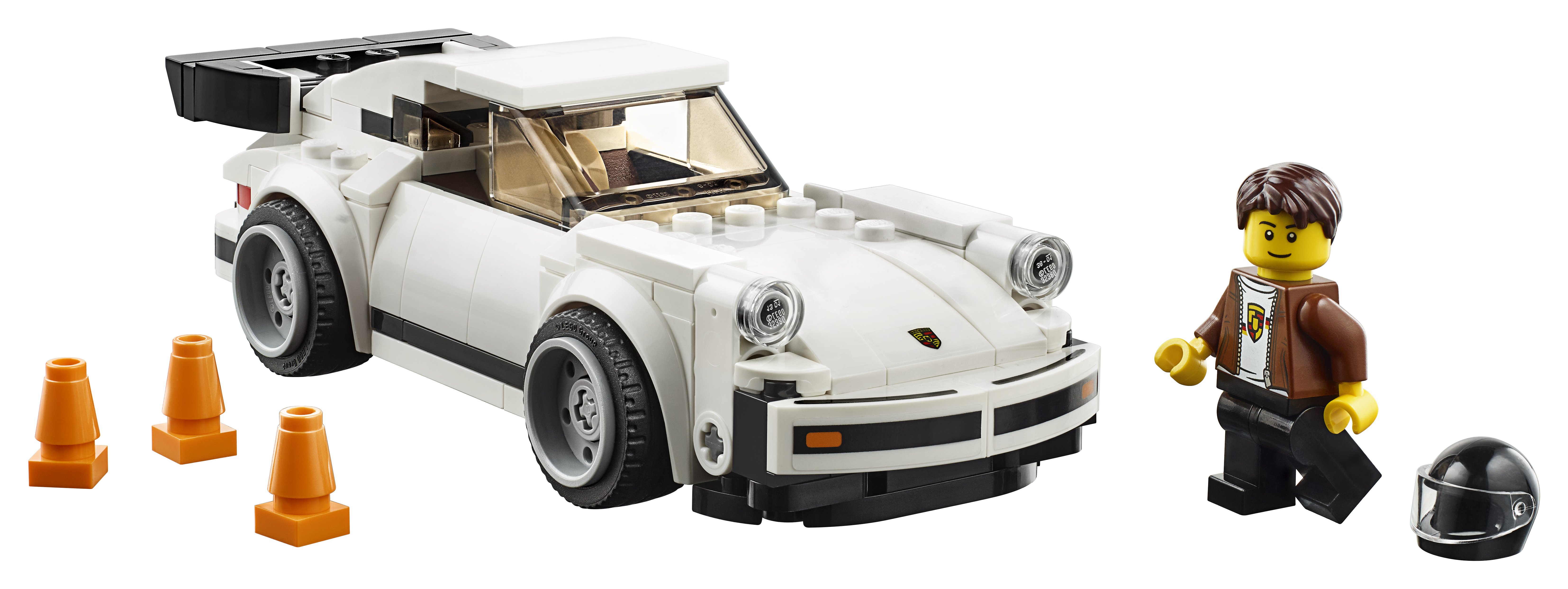 LEGO 75895 1974 Porsche 911 Turbo 3.0 Bausatz, Mehrfarbig