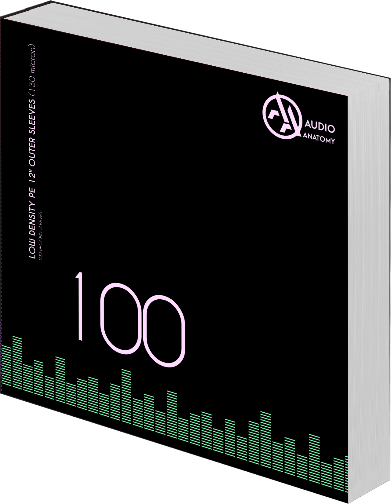 PE Low Density külső vinylborító, 100x12", 130 micron