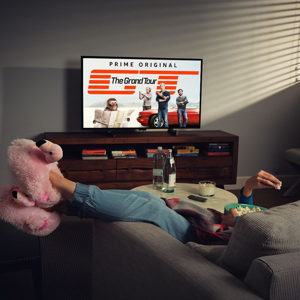 Reproductor multimedia - Amazon Fire TV Stick, Transmisión de contenido multimedia, Negro