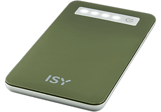ISY IPP-4000-GN - Powerbank (Vert)