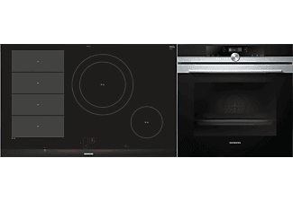 SIEMENS HB675GIS1S + EX875LEC1E Ugn och häll-paket