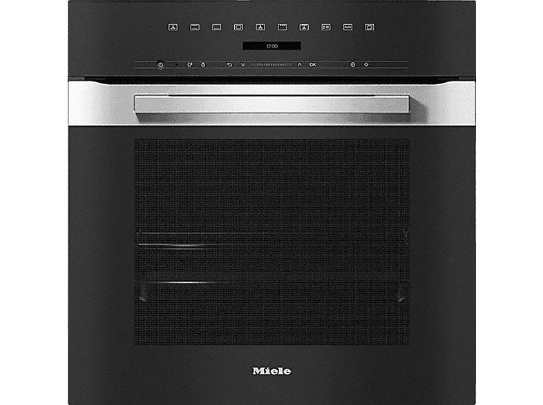 MIELE H7264B Backofen (76 L, Edelstahl/CleanSteel, A+) Online Kaufen ...