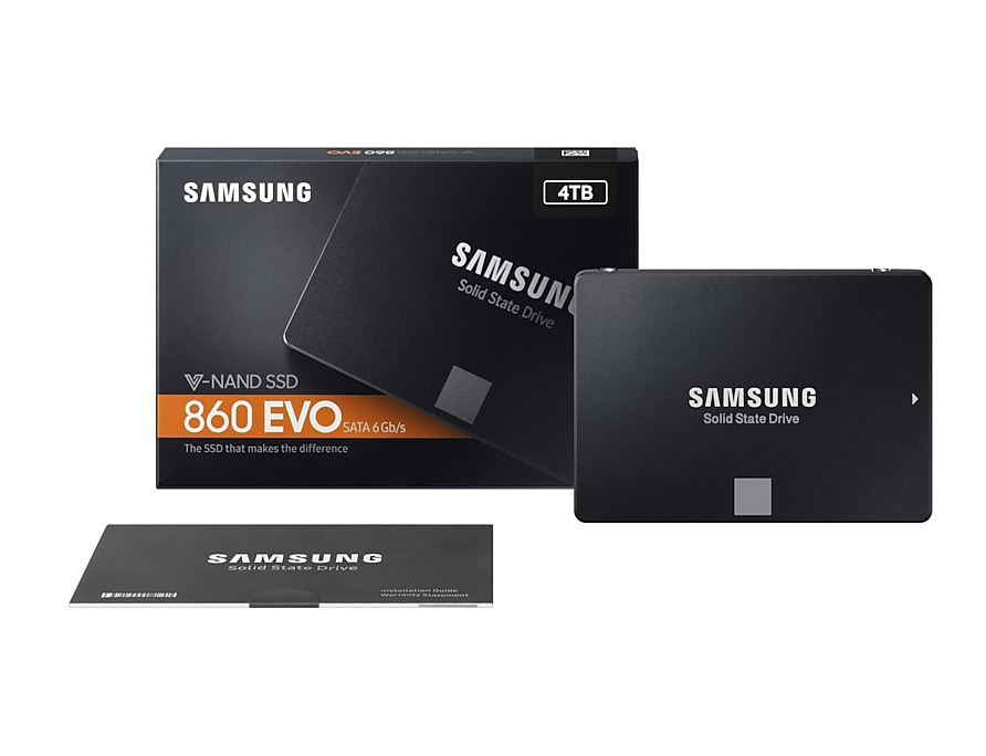 SAMSUNG 500GB 4TB 860 Evo Sata6 550/520 Flash SSD Fiyat & Özellik