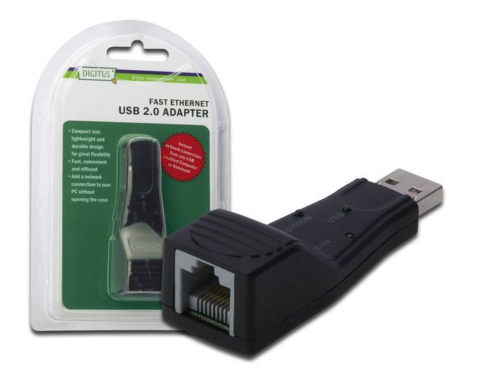 DIGITUS Fast Ethernet USB 2.0 Adapter