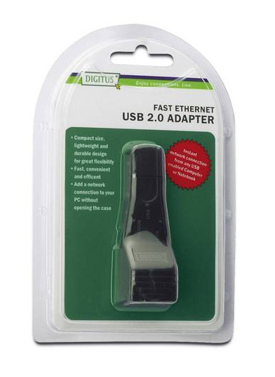 DIGITUS Fast Ethernet USB 2.0 Adapter