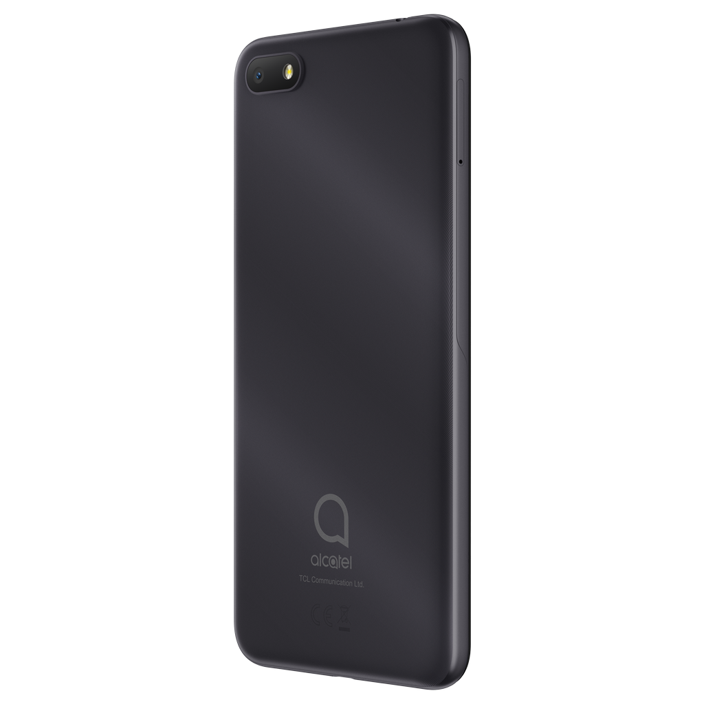 Alcatel 1V, Negro, 16 GB, 1 GB RAM, 5.5" FWVGA+,, 2460 mAh, Android